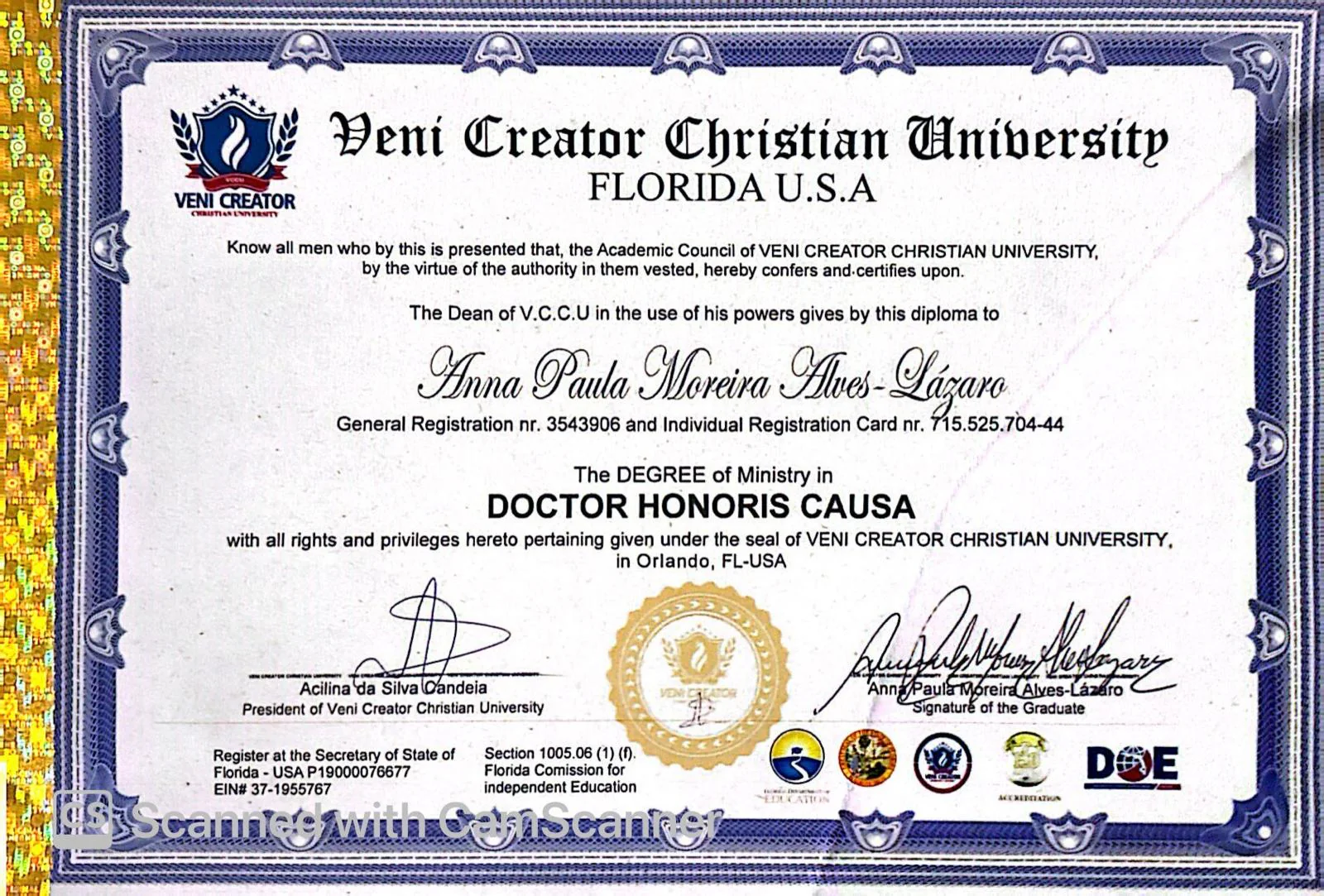 Doctor Honoris Causa