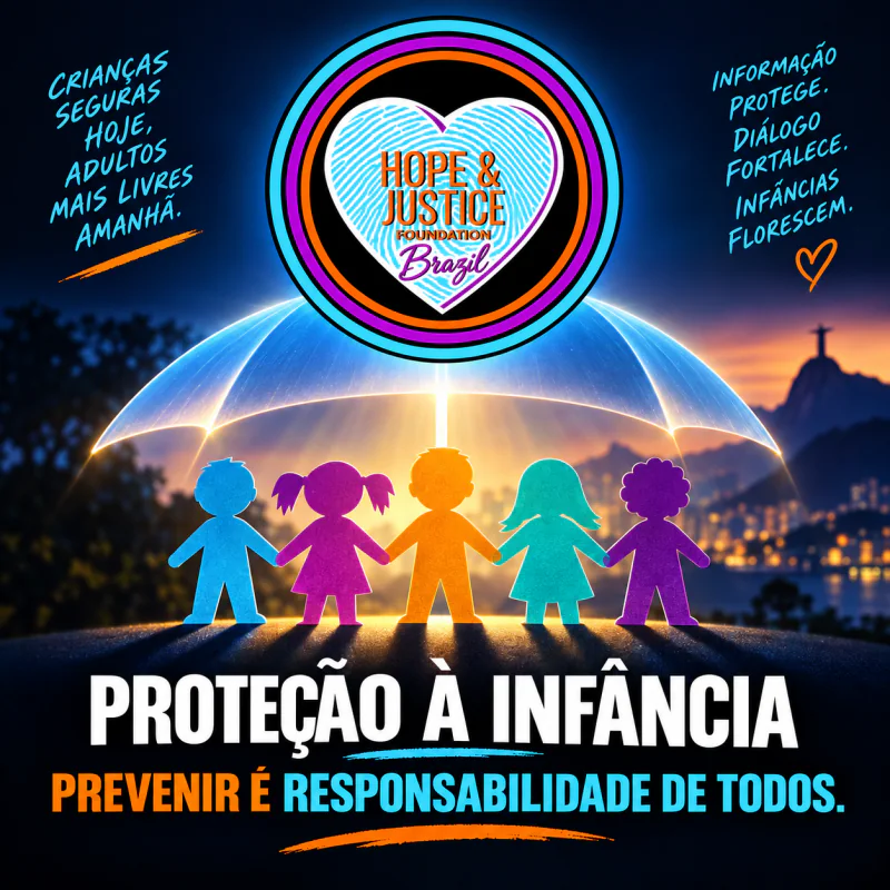 Hope & Justice Foundation Brazil campaign: child protection is everyone's responsibility