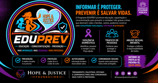 EduPrev banner: to inform is to protect, to prevent is to save lives