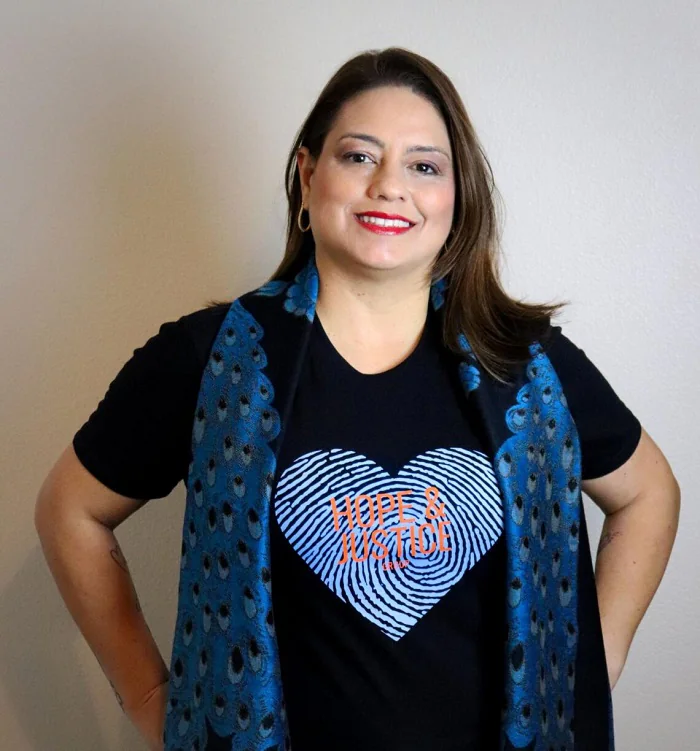 Anna Alves-Lázaro, founder of the Hope & Justice Foundation