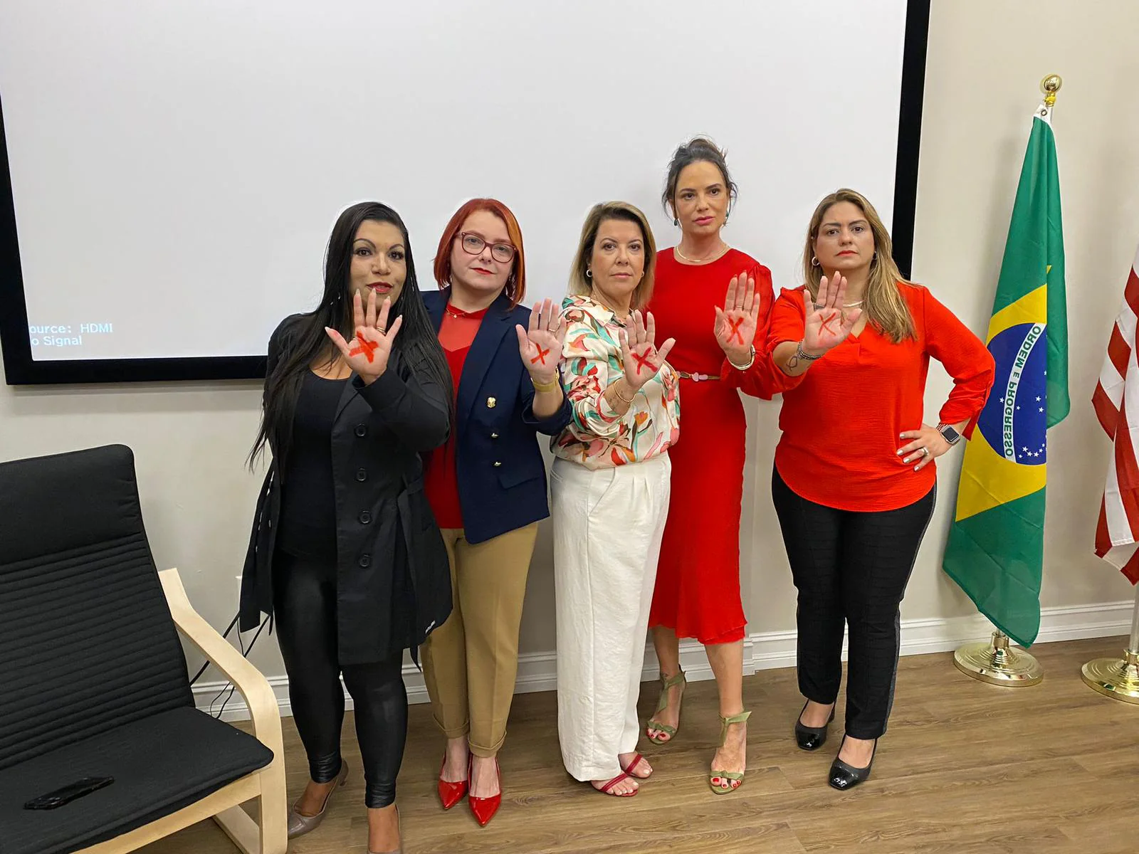 Women of the Hope & Justice Foundation at the anniversary celebration in Orlando